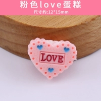 Розовый любовный торт