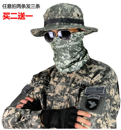 Gloves Men Special Soldier Multipurpose Tactical Camouflage Cycling Circumference Quick Dry Wind Dust Mask Horses