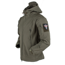 Glove home outdoor shark skin soft shell coat TAD fleece Waterproof warm tactical assault jacket men and women jacket