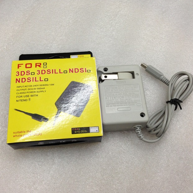 MỚI 3DS 3DSLL 3DSXL NDSI Sạc 3DS Cáp sạc dữ liệu Cáp nguồn Chất lượng ban đầu - DS / 3DS kết hợp miếng dán 3d da nang