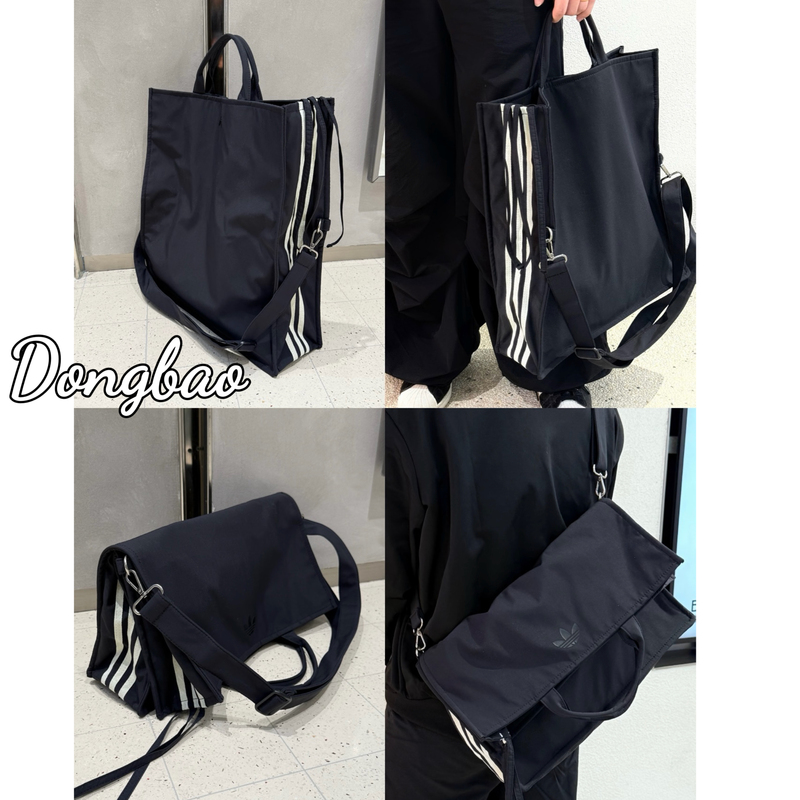 February Adidas Adidas Couple Tote Bag Handbag Three-In-One Messenger Bag Kw9638/Kw9636 February Adidas Adidas Couple Tote Bag Handbag Three-In-One Messenger Bag Kw9638/Kw9636