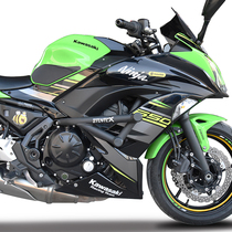 Suitable for Kawasaki Ninja 650ninja650 Gold Kana modified bumper bumper anti-fall frame anti-fall stick anti-fall