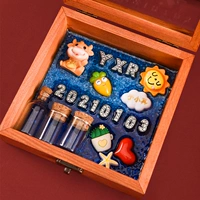 Retro Color-Happy Cow [Отправка материала Pack] Подарочные светильники + книги