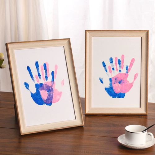 Отпечаток рук для влюбленных, фоторамка, пигментированная памятная чернильная подушечка, «сделай сам», подарок на день рождения