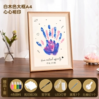 Белая деревянная рама A4-Heart Printing