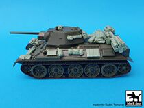 1 35 resin modified T34 resin wrapped modified white mold GK figure B242