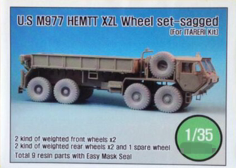 1:35 Resin Tire M977 Late Type Patriot General 