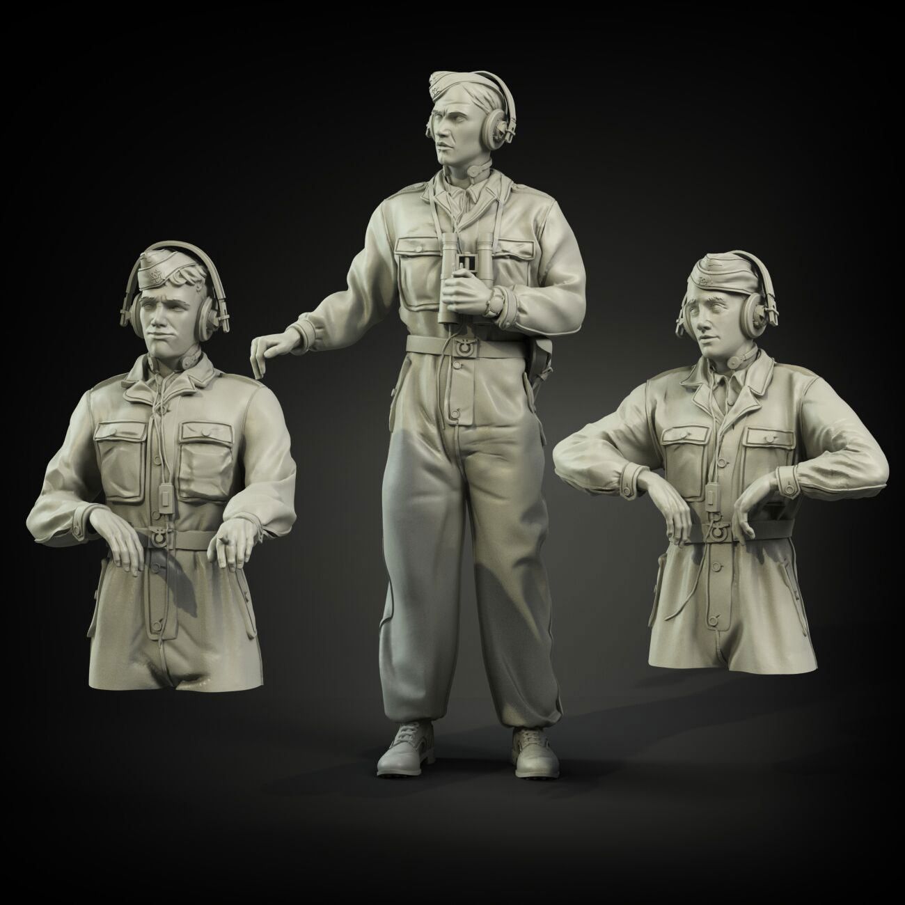 1:35 resin soldier in serial number 826