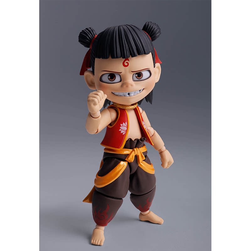 Bandai SHF Ne Zha Devil Child Movie Articulated Figure With Cosmic