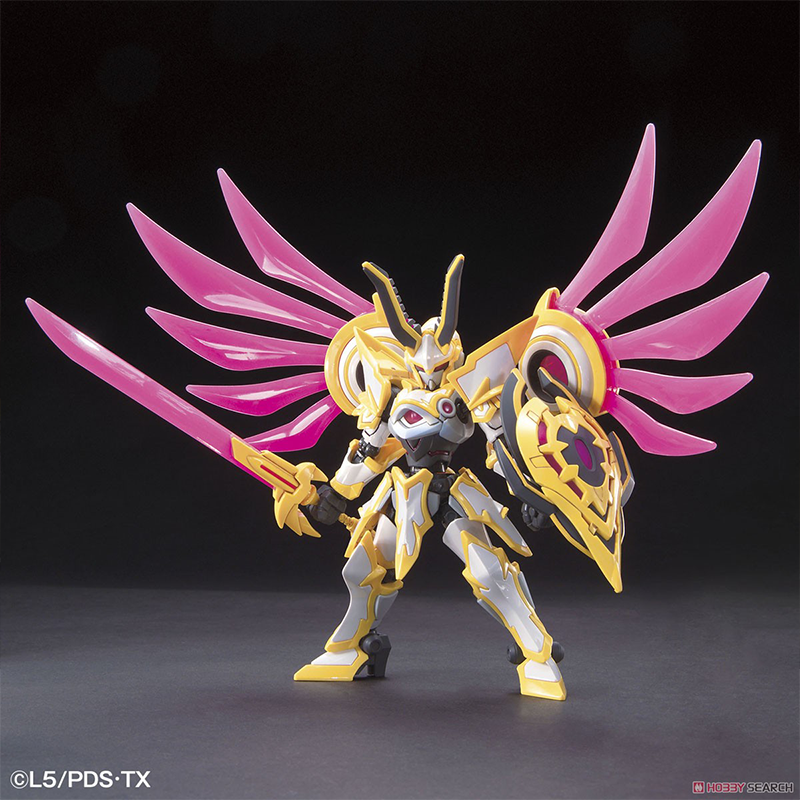 Бандей LBX Carton Fighter HF 004 ЛУЦИФЕР Lucifer с скелетом сборная модель
