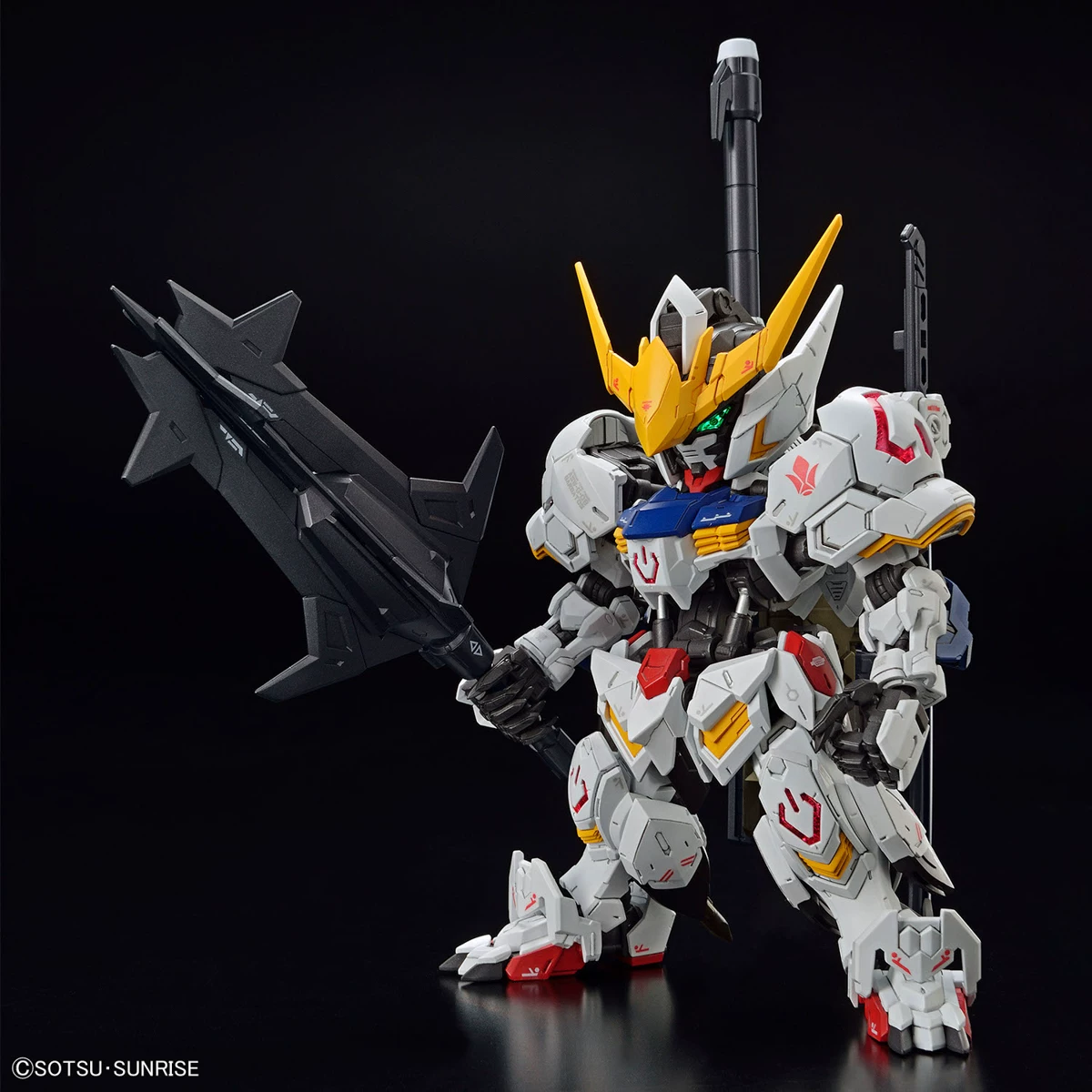 Bandai MGSD Барбато́с Четвёртая форма Железное Чёрное Сироты Орфей IBO Гандама Сборная модель
