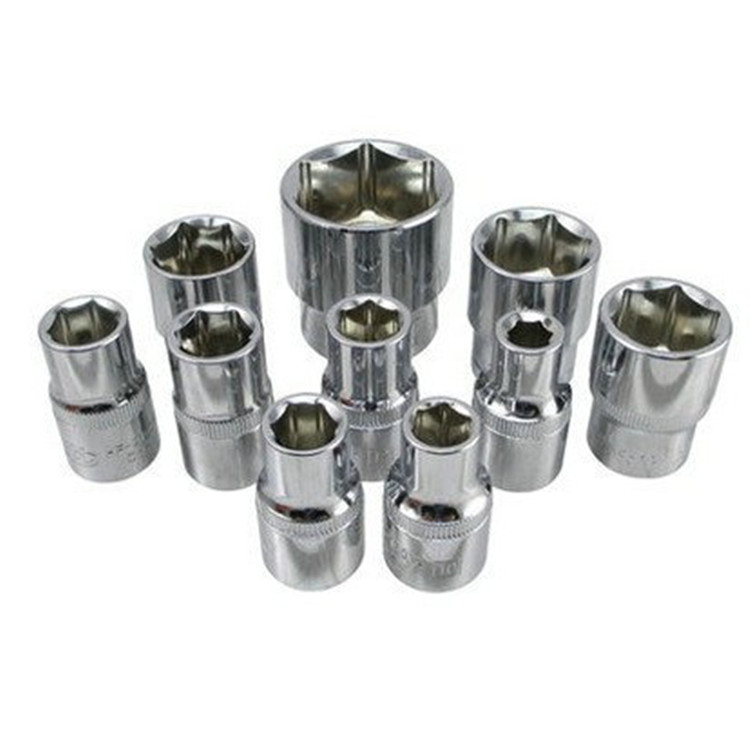 Hexagonal metric sleeve head 12 5mm 1 2 inner and outer hexagonal mirror sleeve sleeve head machine repair wrench 8-32mm