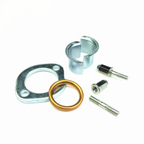 CG125 Qianjiang GN125 BT Lifan exhaust pipe muffler lock card tile