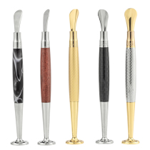 8deco Legend Series Concave Spoon Carved Flame-proof Pipe Press Stick Rosewood Handmade Pipe Accessories Tools