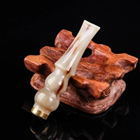 Держатель сигарет с большим тыквой из тыквы рога [для грубой сигареты] 1 случайный