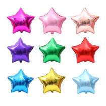 Graduation stage decoration 18-inch five-pointed star balloon Graduation ceremony birthday decoration balloon mall opening