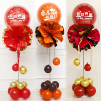 New Years Day shopping mall store opening event balloon anniversary store jewelry jewelry store decoration custom column