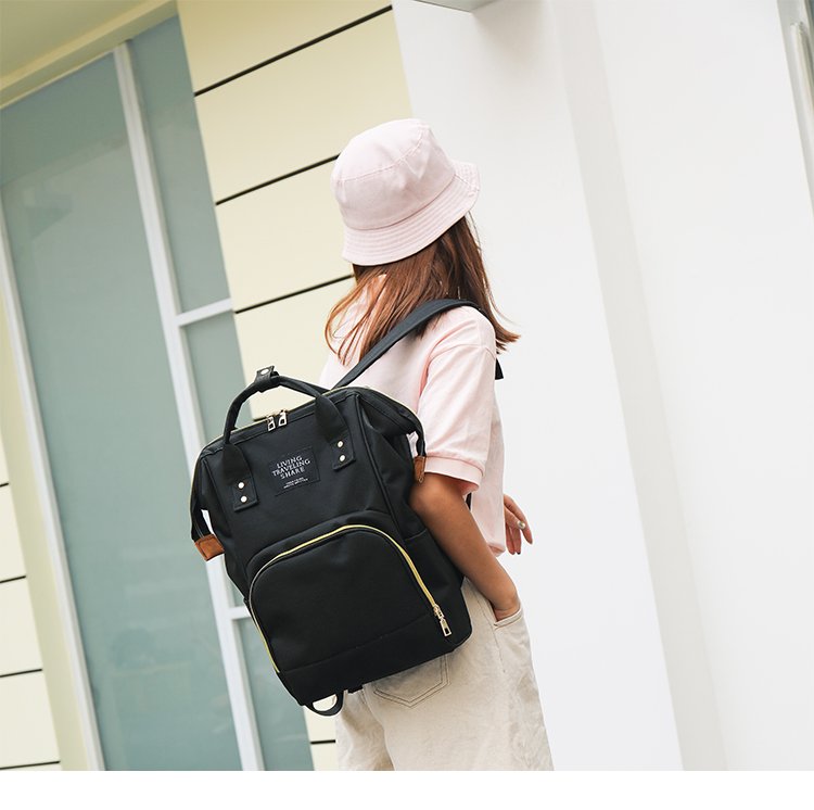 Túi đựng đồ cho mẹ và bé gói dung lượng lớn vai mẹ túi sữa bột lưu trữ túi đa năng cho bé ra ngoài ba lô - Ba lô balo cho bé gái tiểu học