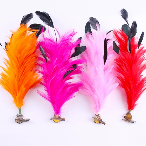 Бесплатная доставка Diy Feather Head Head Head Цветок Большой Железный проволочный цветок хвалить танце