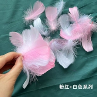 Белый плюс розовый микс