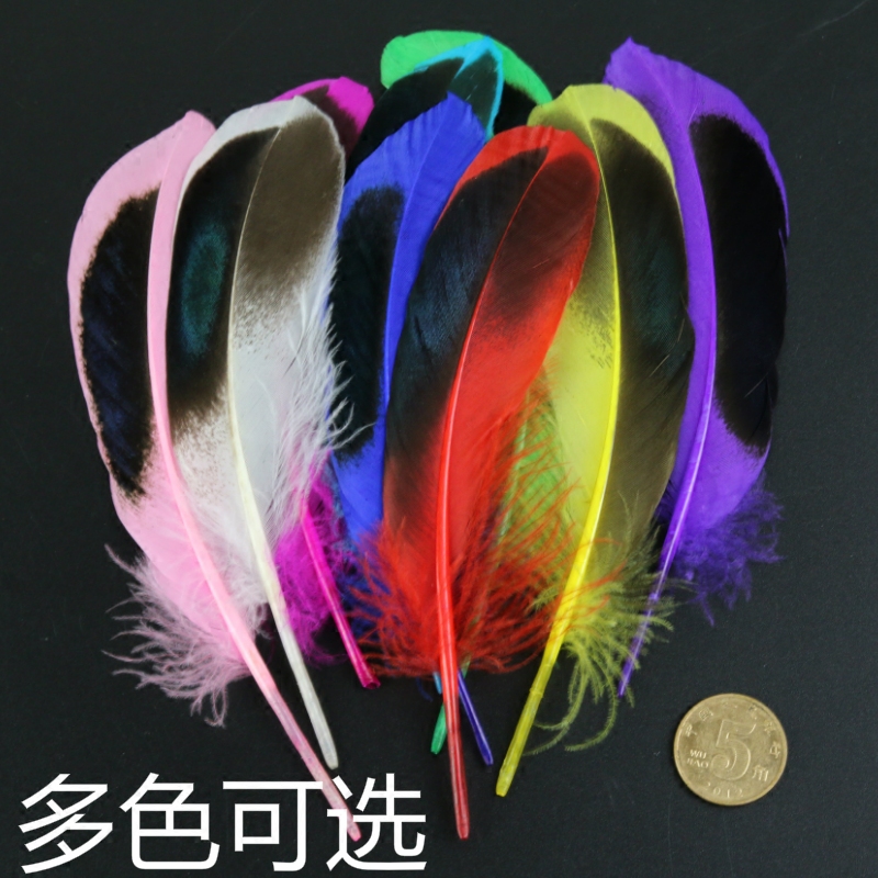 Dream Net Inheritors Diy Feather Wild Duck Hair duck Feathers Ornaments Accessories process Decorative Materials about 20