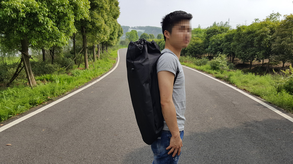 Túi trượt ván nhỏ cá tấm dài bảng túi dài bảng nhảy túi nhảy túi nhảy ba lô không thấm nước cầm tay đôi rocker - Trượt băng / Trượt / Thể thao mạo hiểm bánh xe giày patin