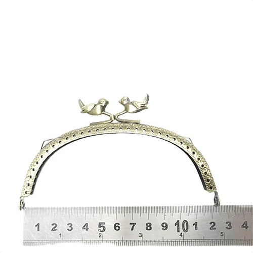 Аксессуар, бронзовые изогнутые аксессуары, сумка, DIY, 12.5см, (в наличии на складе)