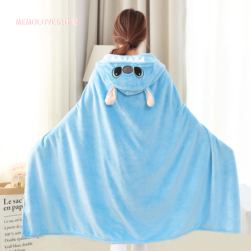 Khâu 贝史迪奇史迪 Aberdeen nhà người khăn choàng máy lạnh mũi lười biếng ngủ chăn flannel giản dị - Ném / Chăn chăn nhung dày