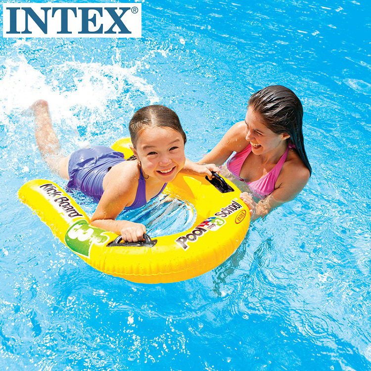 INTEX58167 swimming school kick cricket 3 year 4 5 years 6 years 6 years Children learn swimming floating plate inflatable floating platoon