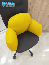 Love Youliving waist cushion Waist Pillow Office Long Sitting Care Back Cushion Leaning Back Cushion Chair Backrest Cushion Waist Seat God