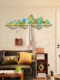 Thousands of Miles of Rivers and Mountains Clothes Hooks No Punching Fixed Wall Hanging New Chinese Style Wall Clothes Hangers Clothes Hooks Entrance