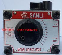 Taiwan SANLI Xin Sanli speed control valve FKC-G02AFKC-G02B-4FKC-G02BL-4 02AL-4