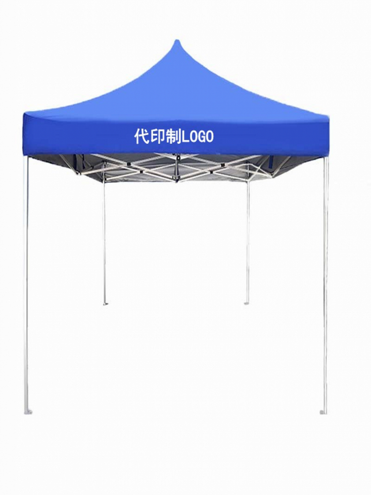 Anti-UV outdoor tent rainproof thickened black gold steel folding 3x3 meters event promotional advertising printing