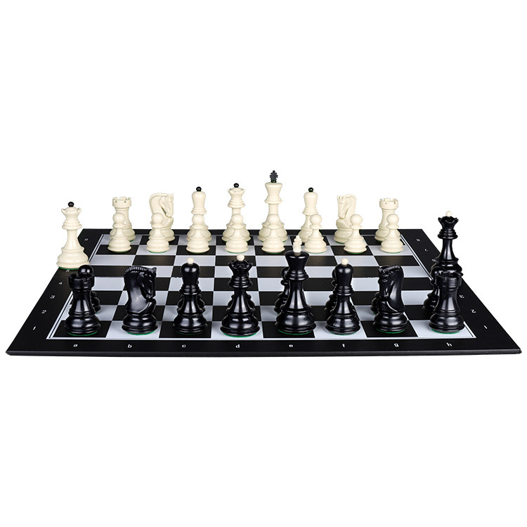 Exquisite standard plus remodeled rubber large chess Zagreb style primary school beginner club use