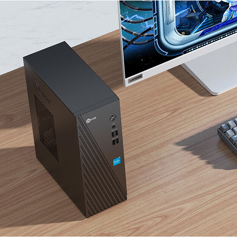 Lenovo Lecoo Cool 310 Desktop Computer Host for Office, Personal, Commercial, and Home Use, Complete Set