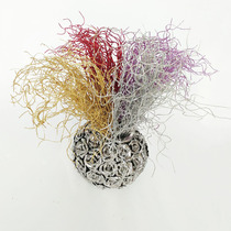 The manufacturer dragon shall be imitating the new powder dragon shall be grass 12 fork plastic floral imitation magic colorful twigs Christmas decorations