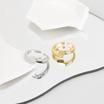 South Korea Dongdaemun ring female fashion personality ins tide simple Net red adjustable index finger ring ring