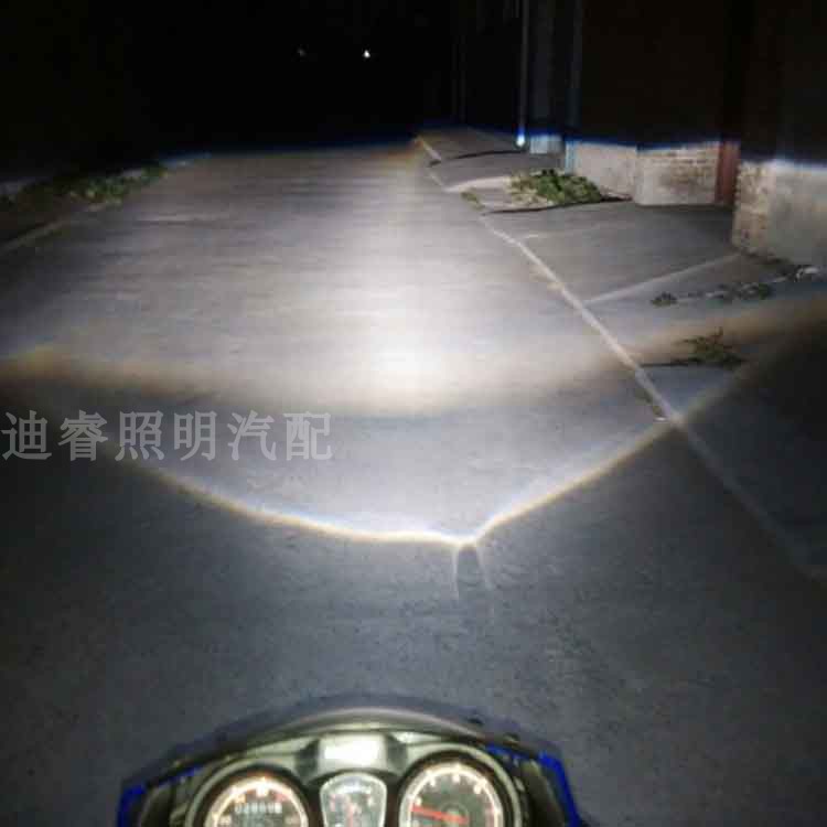 Đèn pha Xenon Đèn pha Refit Angel Eye Devil Eye Double Lens HID Phụ kiện 125K-2A đèn pha xe máy wave alpha