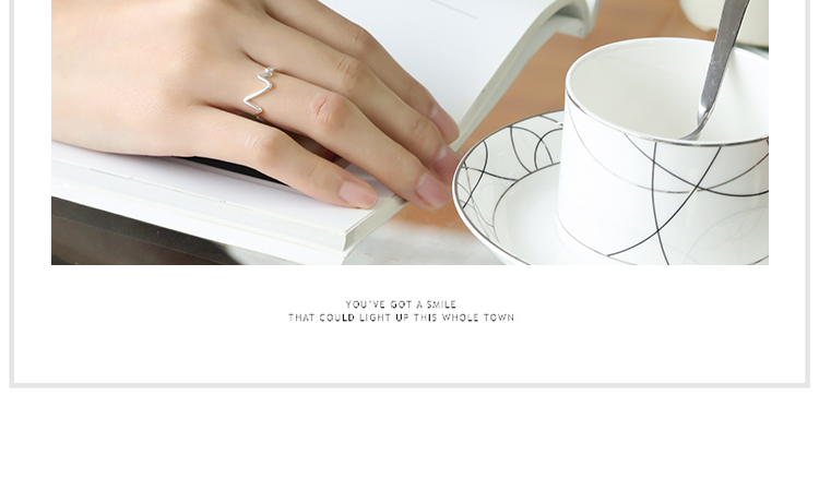 S925 sterling bạc retro đơn giản phụ kiện Nhật Bản và Hàn Quốc đôi quà tặng cho nam giới và phụ nữ vào cuối của nhẫn nhẫn ngón trỏ nhẫn nhẫn nam pnj