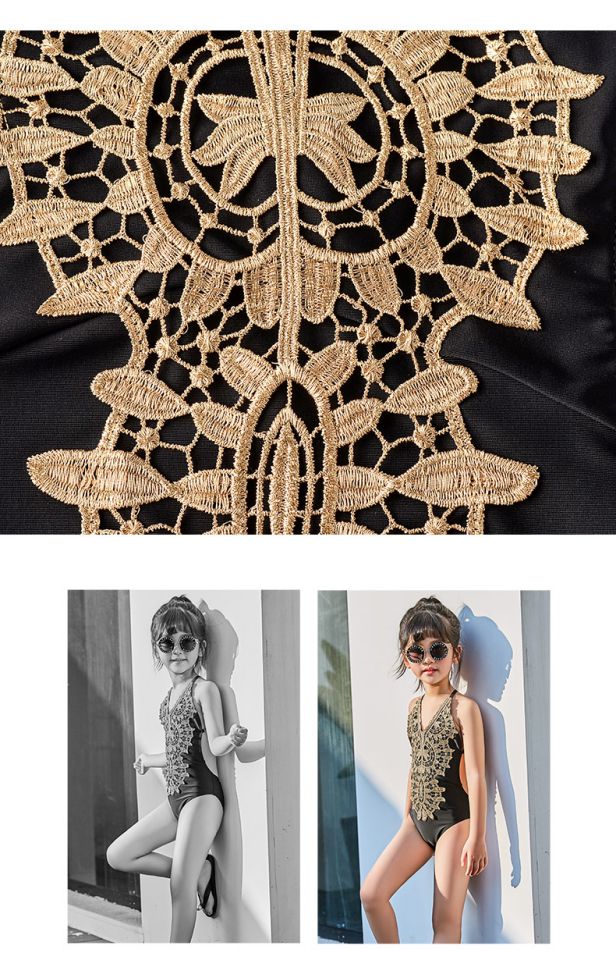 Mùa hè 2019 mới đồ bơi trẻ em Xiêm tam giác gợi cảm bé gái nhỏ bé áo tắm bikini lớn - Bộ đồ bơi của Kid đồ bơi cho bé 1 tuổi