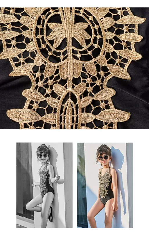 Mùa hè 2019 mới đồ bơi trẻ em Xiêm tam giác gợi cảm bé gái nhỏ bé áo tắm bikini lớn - Bộ đồ bơi của Kid