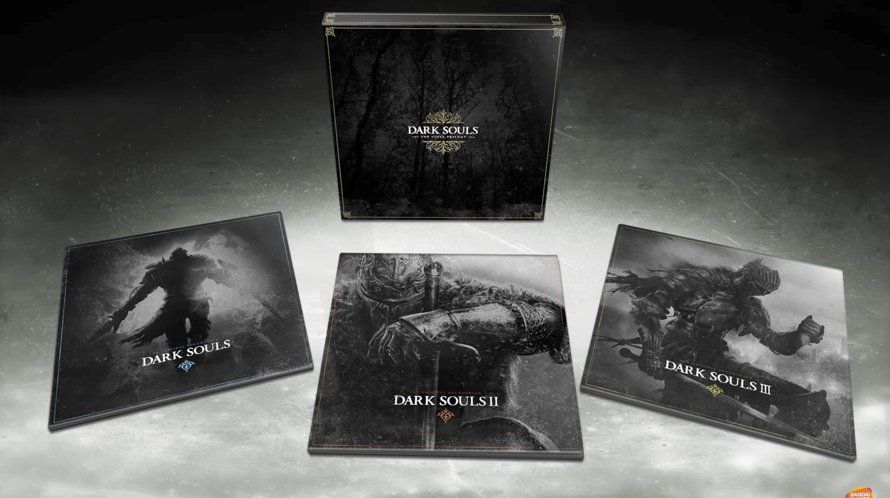 (already in absolute version) DARK SOULS Dark Souls trilogy limited edition boxed LP black gum BOX