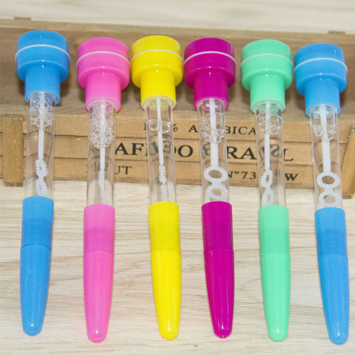 Cute creative children's toy student personality office supplies multifunction pen blowing bubble stamp ball pen