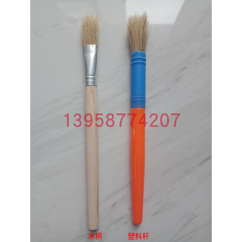 Textile with small brush oil painting pen small brush airflow spinning special 100 starting shots