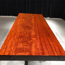 Size: 222-92-10B Bflower large board solid wood log red wood natural side tea table furniture desk painting case