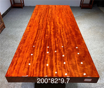 Size: 200 * 82 * 9 7 bar flowers large board solid wood log red wood natural side tea table furniture desk painting case