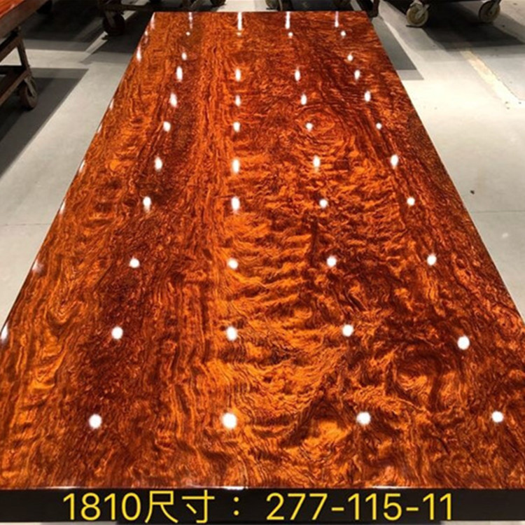 Size: 277-115 -11 Bflower large board solid wood log red wood natural side tea table furniture desk painting case