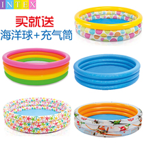 intex indoor baby boy round marine ball pool inflatable swimming pool