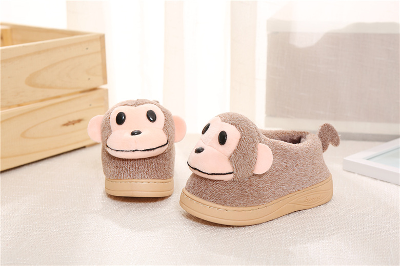 Chaussons enfants en suède pour hiver - semelle caoutchouc - Ref 1017877 Image 22