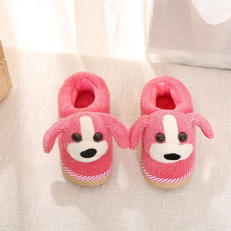 Chaussons enfants en suède pour hiver - semelle caoutchouc - Ref 1031076 Image 16